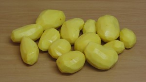 Kartoffeln geschält